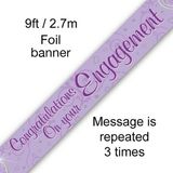 Purple Engagement Banner