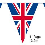 Union Jack Flag Pennant Bunting 3.9m