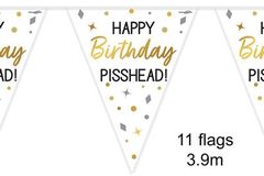 Happy Banner P***head Bunting