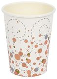 Sparkling Fizz Rose Gold Cups 8pkt