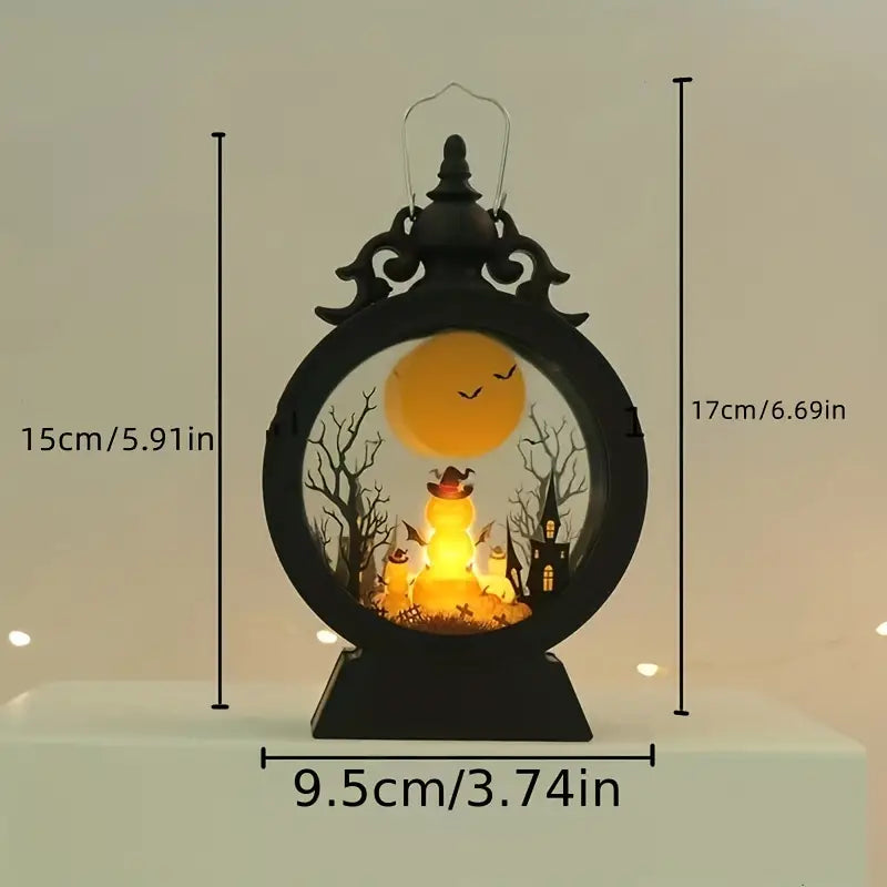 Mini Light Up Halloween Lantern