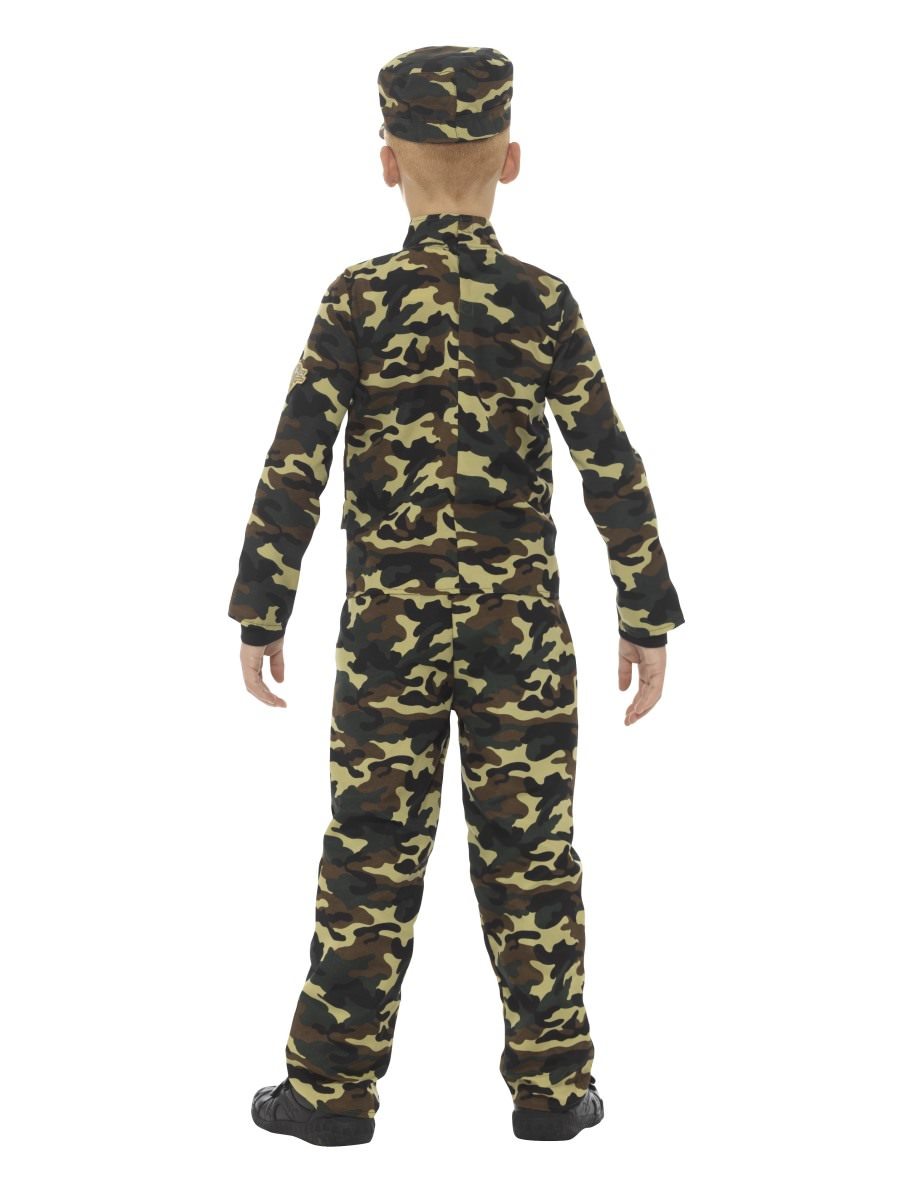 Camouflage Military Boy Child Costume