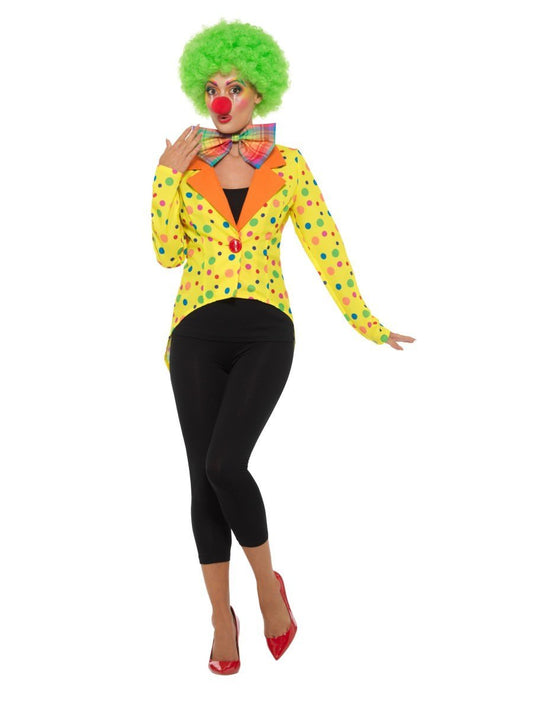 Clown Tailcoat Yellow Costume