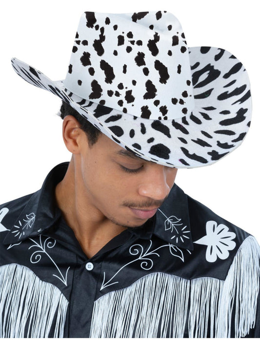 Cowprint Cowboy Hat