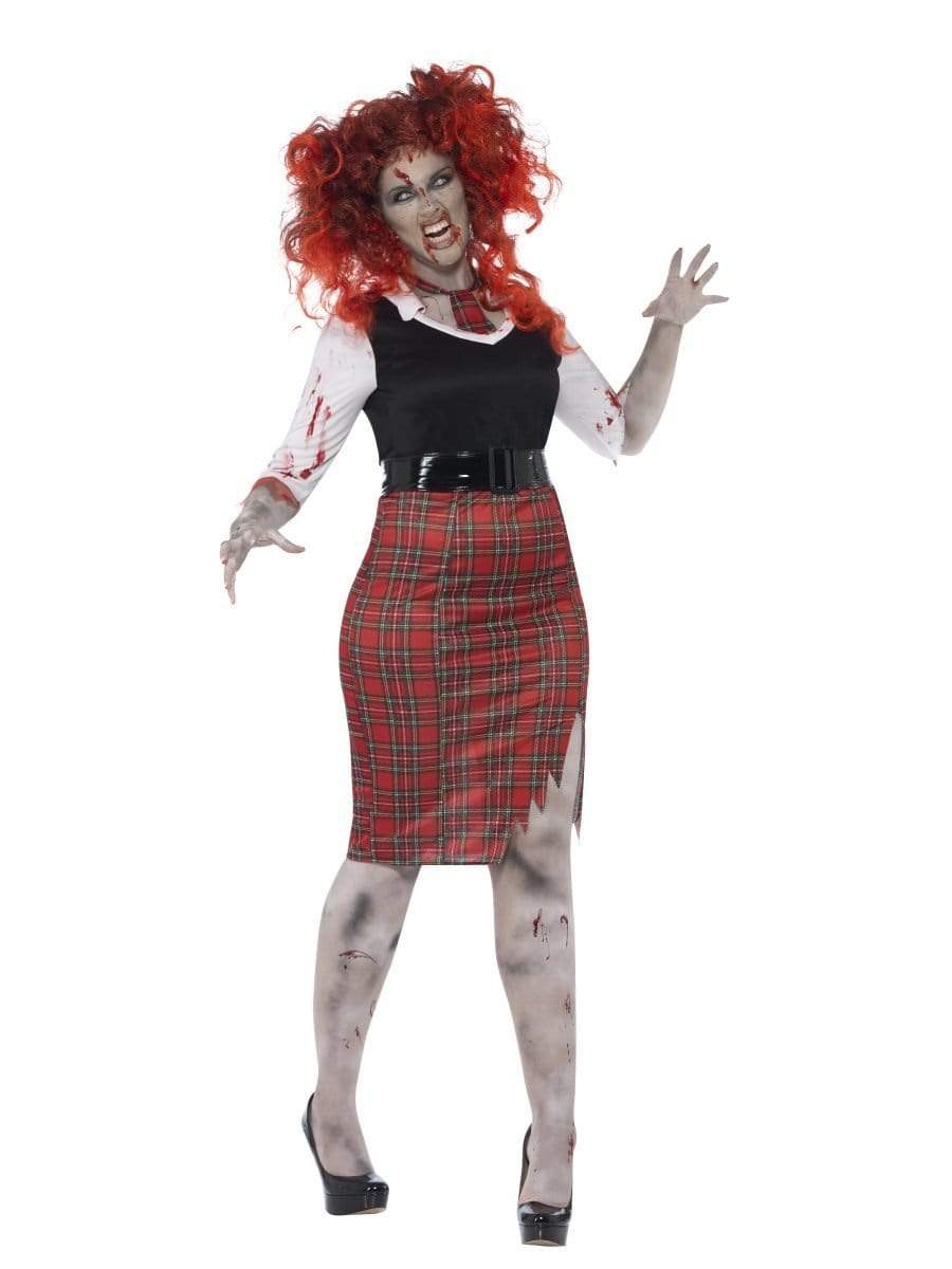 Zombie School Girl Curve Costume