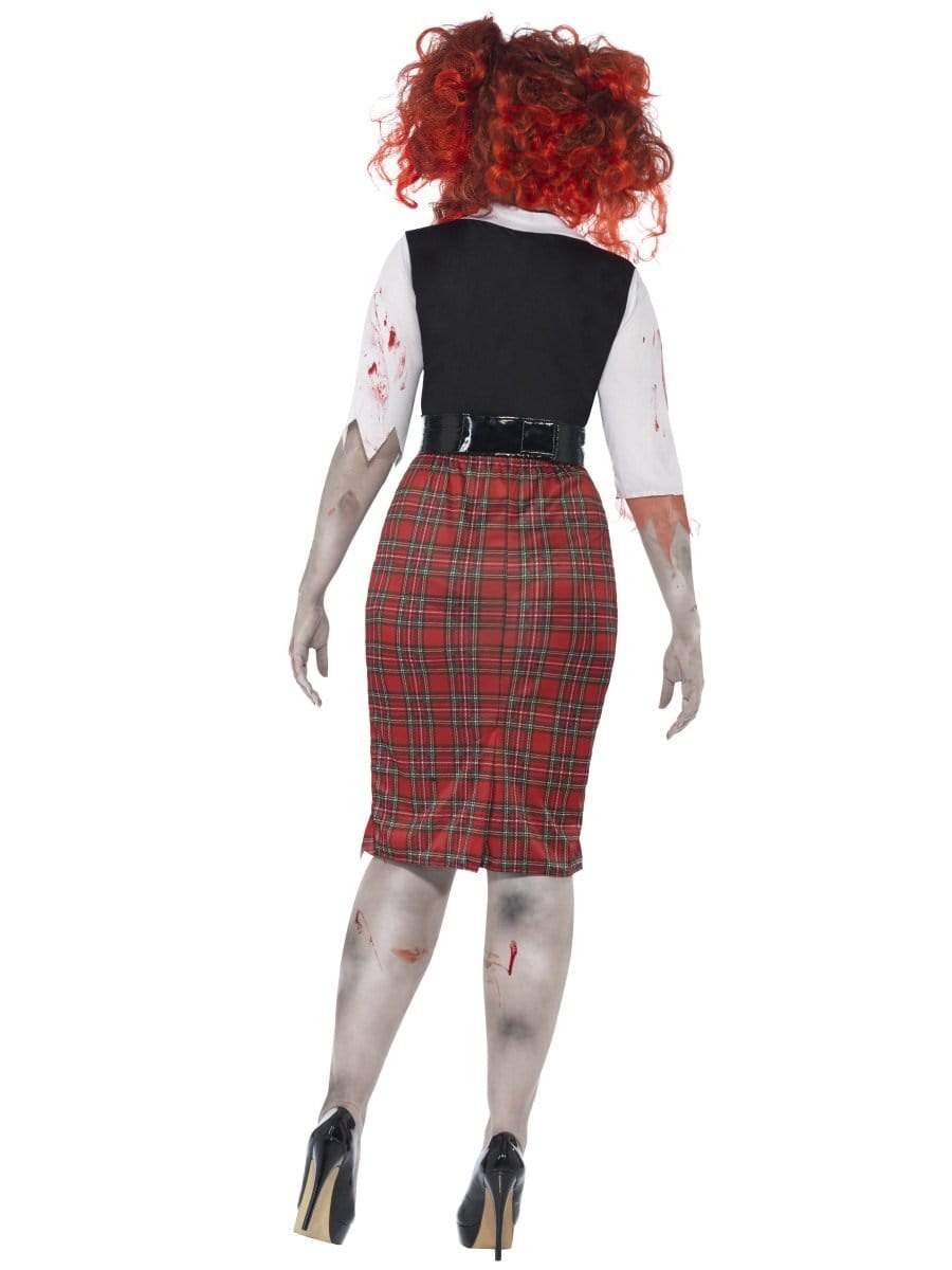 Zombie School Girl Curve Costume