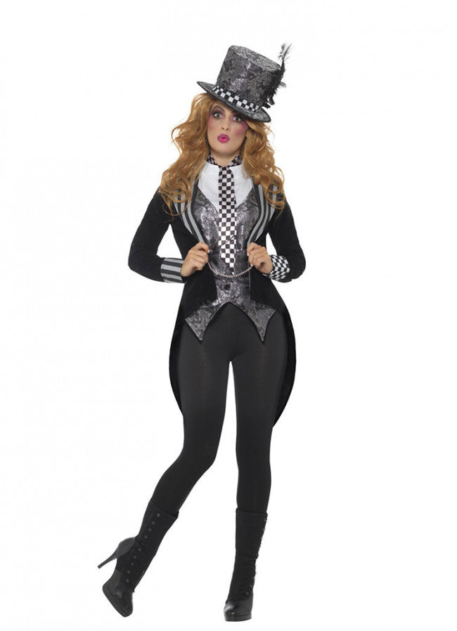 Dark Gothic Miss Hatter Costume