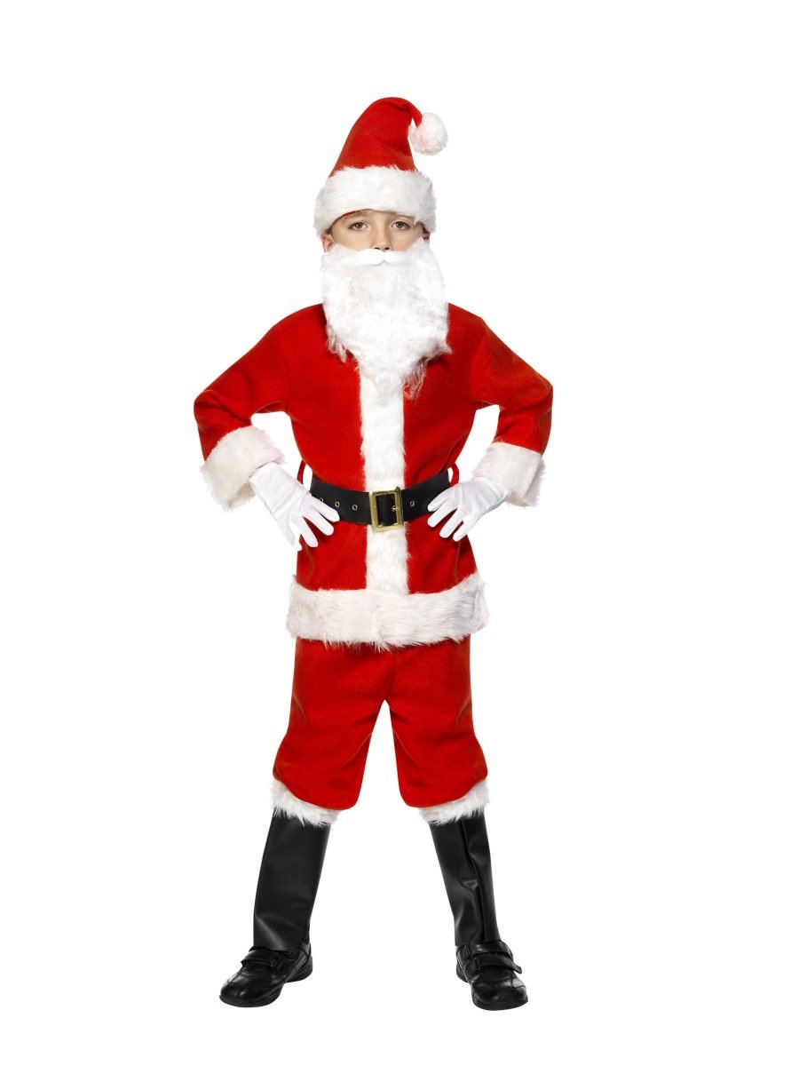 Santa boy Deluxe child costume