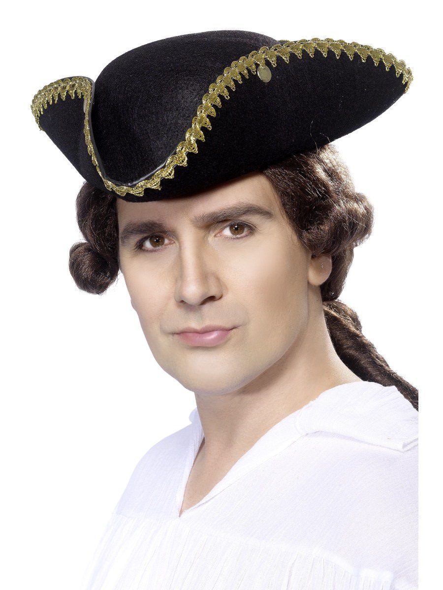 Black Tricorn Hat