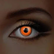 Eye Fusion Orange UV Contact Lenses- 3 Month Use