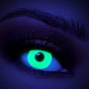 Chromaview Green UV Contact Lenses- 3 Month Use