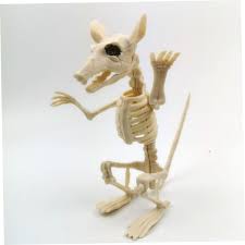 Small Skeleton Rat Prop Decoration