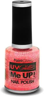 Paint Glow Glitter Champagne Pink Nail Polish