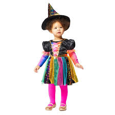 Toddler Rainbow Witch Costume