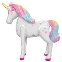 Unicorn Airwalker Supershape Foil Balloon