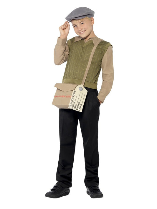 Evacuee Boy Kit Child Costume