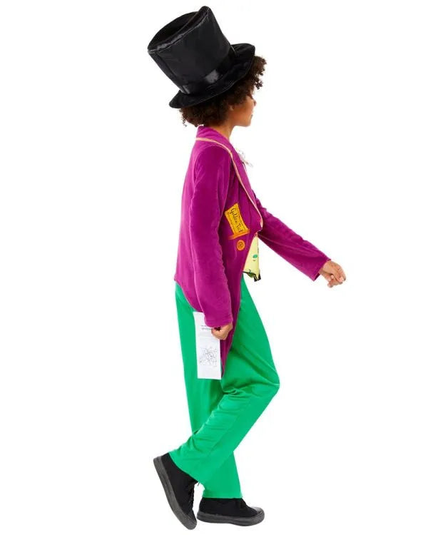 Official Roald Dhal Willy Wonka Child Costume