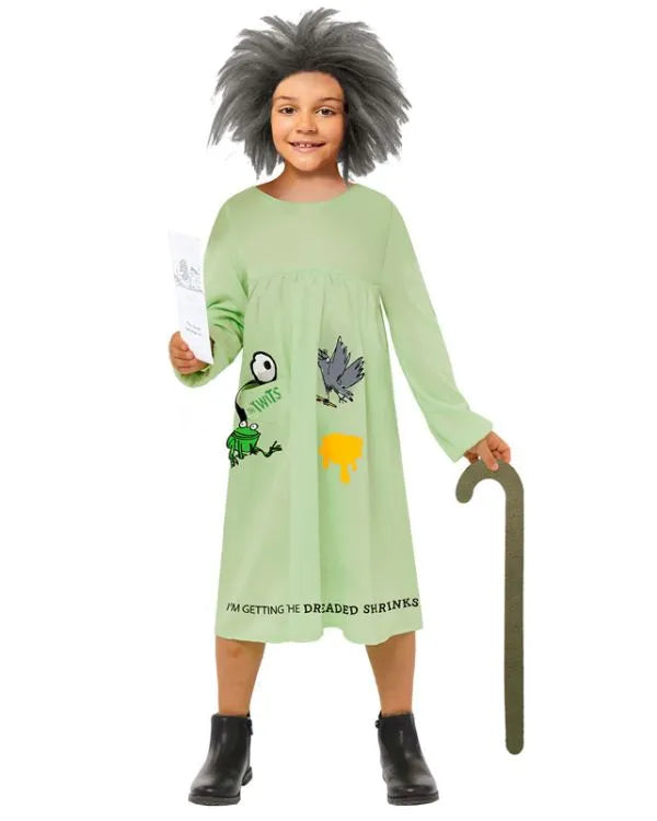 Official Roald Dhal Mrs Twit Child Costume