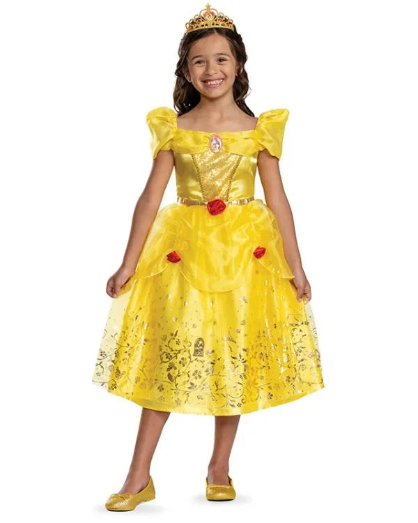 Official Disney Deluxe Belle Child Costume