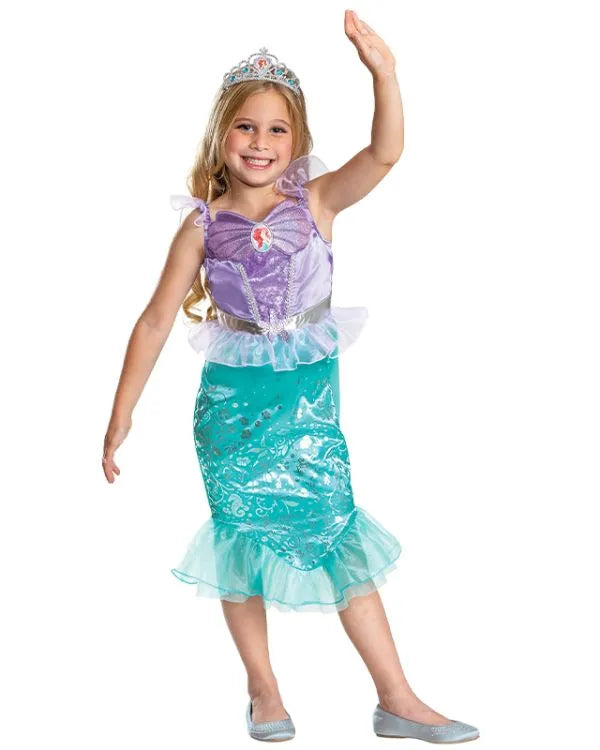 Official Disney Deluxe Ariel Child Costume