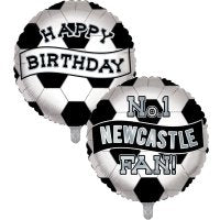 Happy Birthday Newcastle Fan 18" Foil Balloon