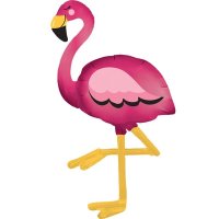 Flamingo Airwalker Supershape Foil Balloon