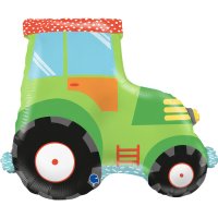 Cute Tractor Supershape Foil Balloon
