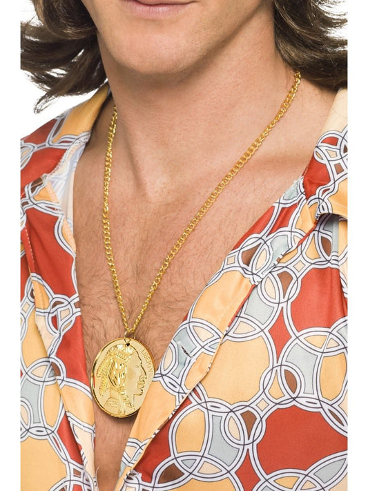Gold Medallion Necklace