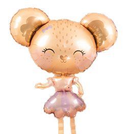 Ballerina Mouse Supershape Foil Balloon