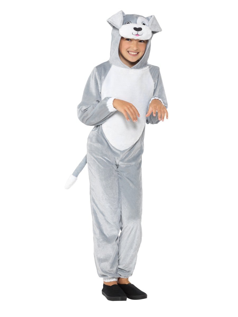Grey Dog Child Costume