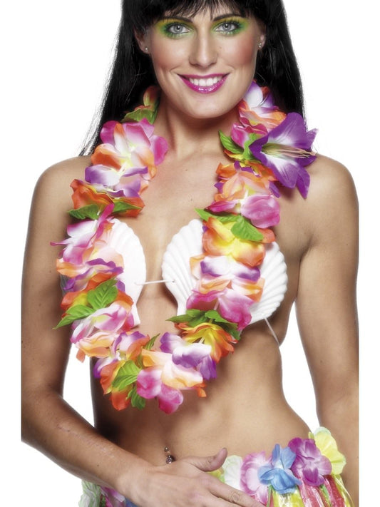 Hawaiian Lei Bright Large Flower Deluxe