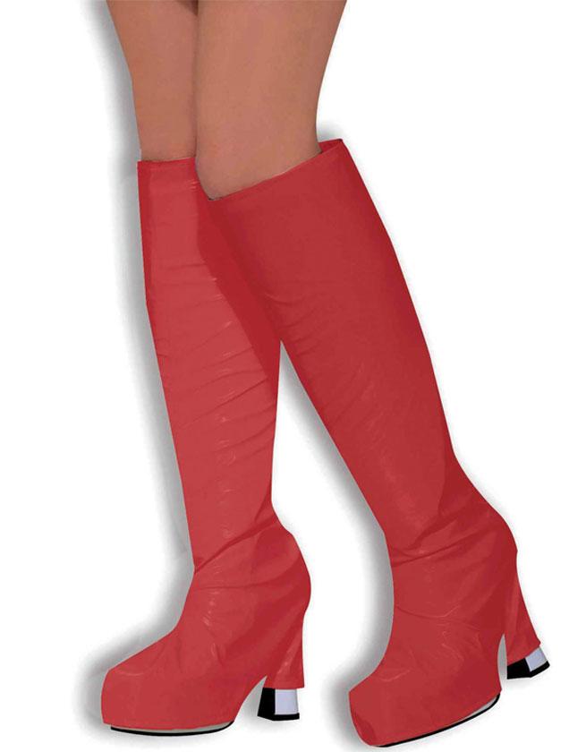 Red Girl Power Bootcovers