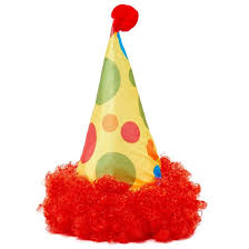 Clown Hat with Hair
