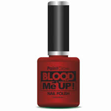 Paint Glow Red Blood Me Up Nail Polish
