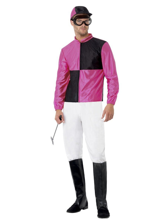 Jockey Pink and Black Costume