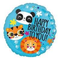 Animal Friends 18'' Foil Balloon