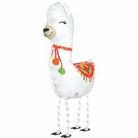 Llama 41" Walkies Supershape Foil Balloon