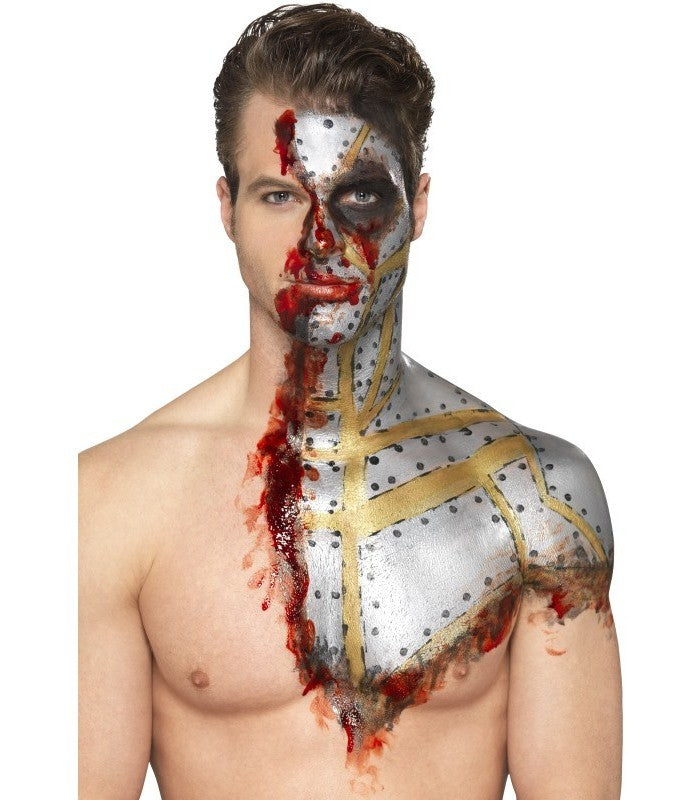 Latex Body Paint 2 Colour Silver and Gold