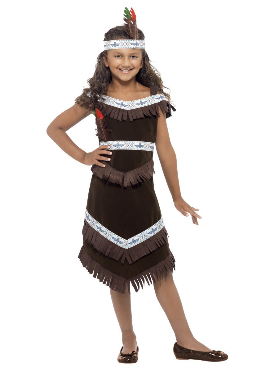 Native American Inspired Indian Girl Child Costume