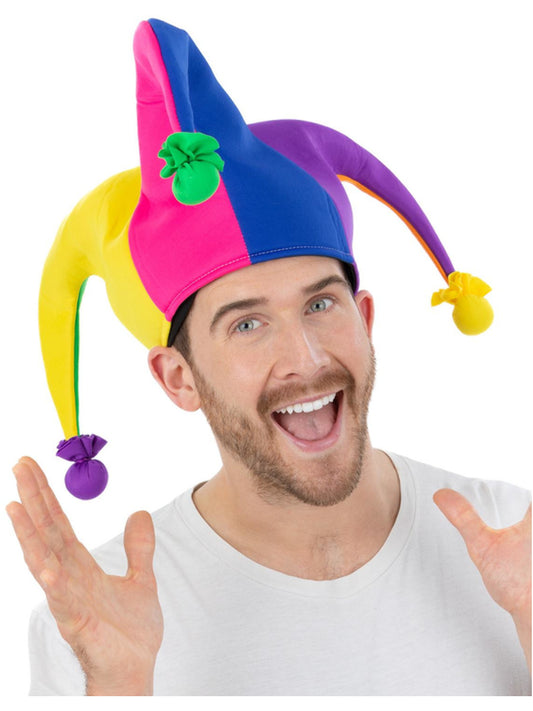 Rainbow Jester Hat