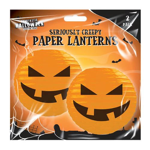 Paper Halloween Pumpkin Lantern Decorations