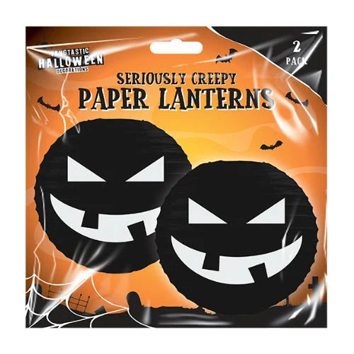 Paper Halloween Pumpkin Lantern Decorations