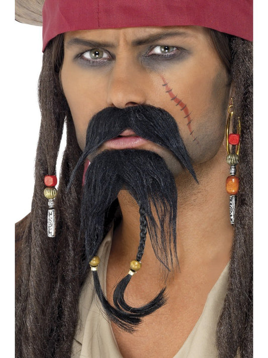 Pirate Beard and Tash set