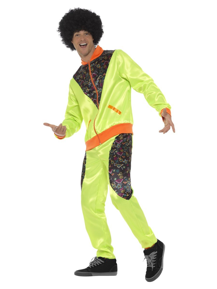 Shell Suit Green Costume