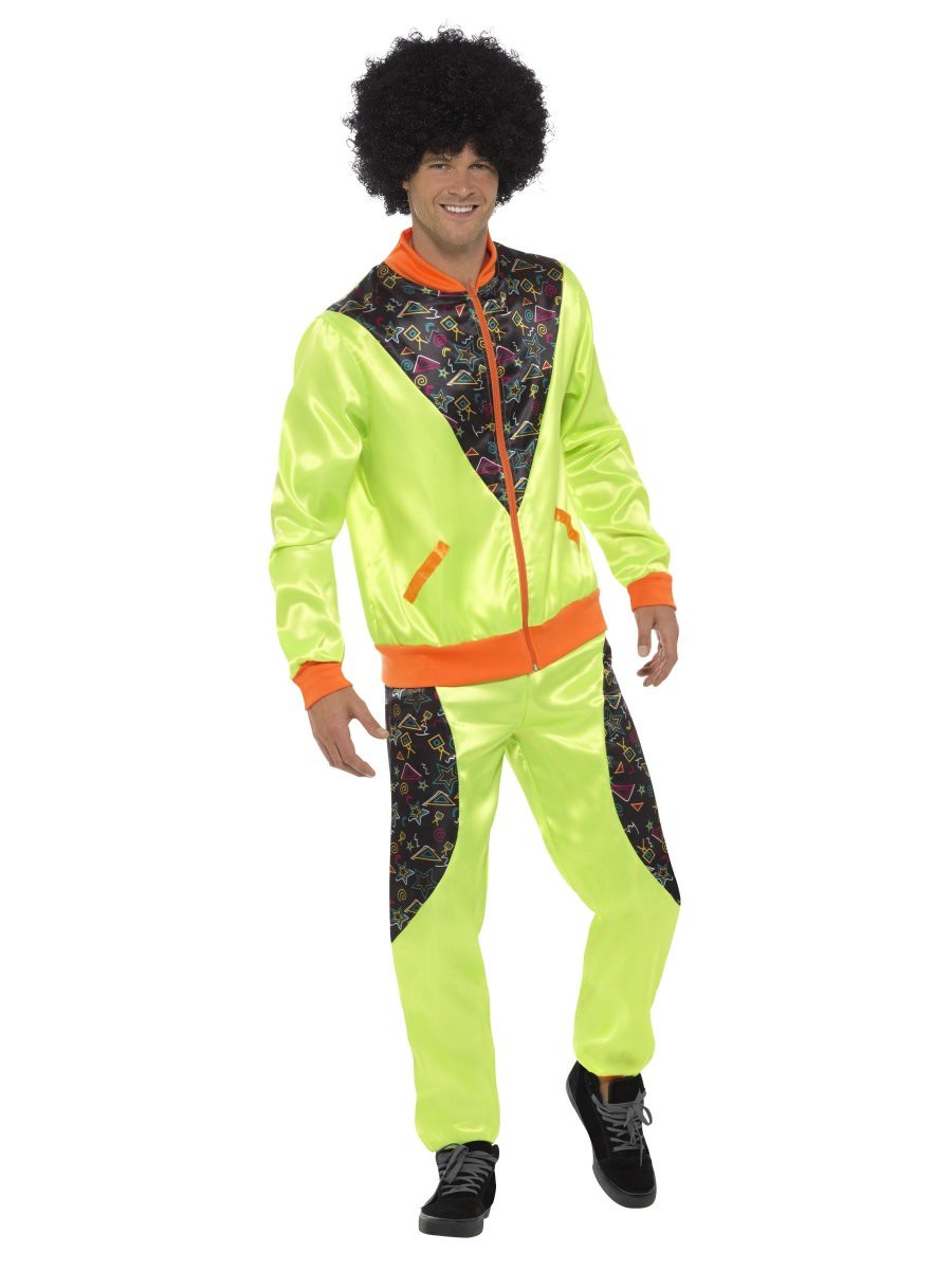 Shell Suit Green Costume