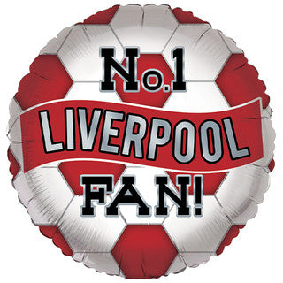 No.1 Liverpool Fan 18" Foil Balloon
