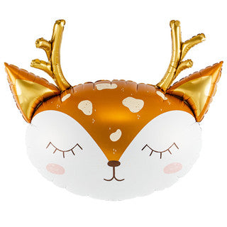 Deer Head Supershape Foil Balloon