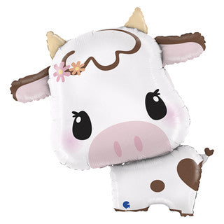 Cute Cow Supershape Foil Balloon