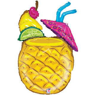 Pineapple Cocktail Supershape Foil Balloon