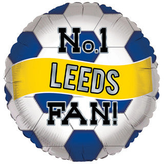 No.1 Leeds Fan 18" Foil Balloon